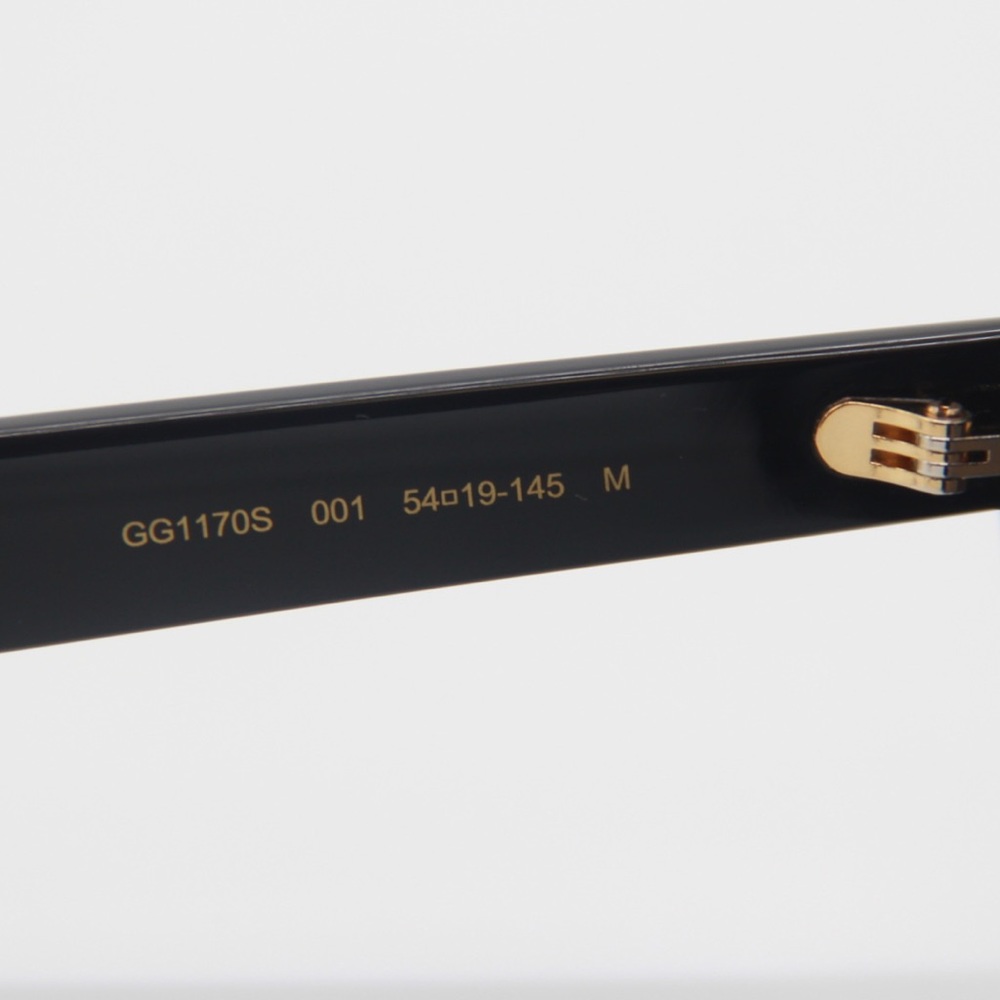NEW GG1170S 001 NEW GUCCI CAT EYE SUNGLASSES GUCCI GG 1170S 001 - Picture 10 of 12